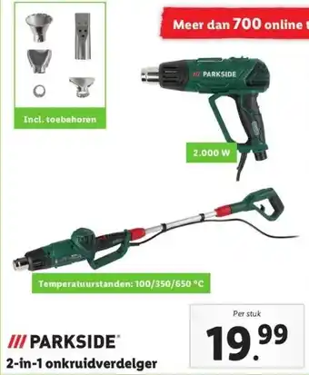 Lidl /// parksideⓡ aanbieding