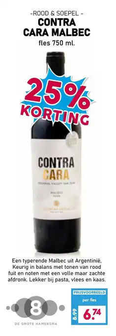 Boon`s Markt Contra cara malbec aanbieding