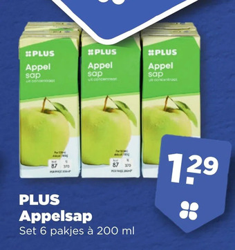 PLUS Plus appelsap aanbieding