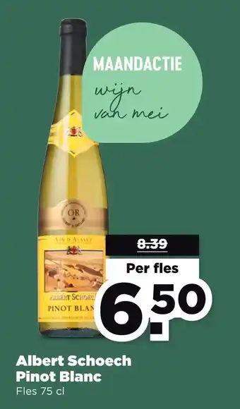 PLUS Albert schoech pinot blanc aanbieding