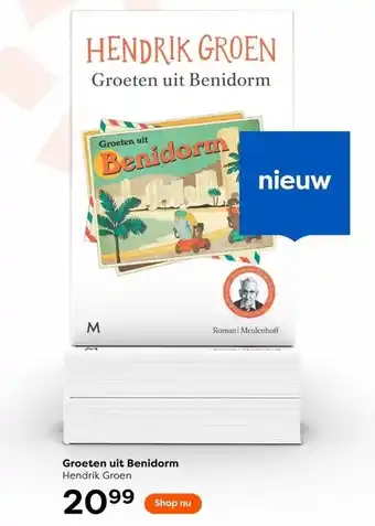 The Read Shop Groeten uit benidorm hendrik groen aanbieding