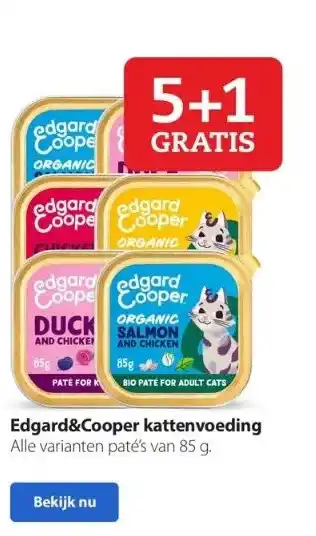 Boerenbond Edgard&cooper kattenvoeding aanbieding