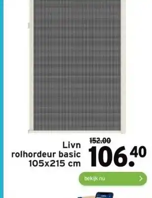 GAMMA Livn rolhordeur basic aanbieding