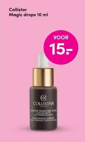DA Collistar magic drops aanbieding