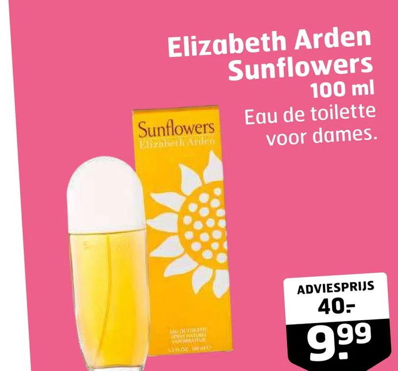 Elizabeth arden sunflowers aanbieding bij Trekpleister