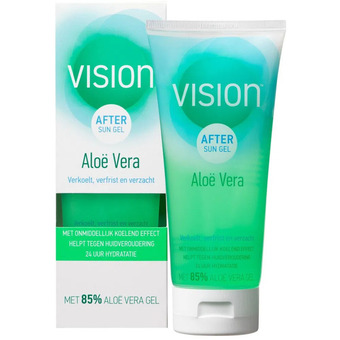 Plein.nl 1+1 gratis: vision aftersun gel aloë vera 200 aanbieding