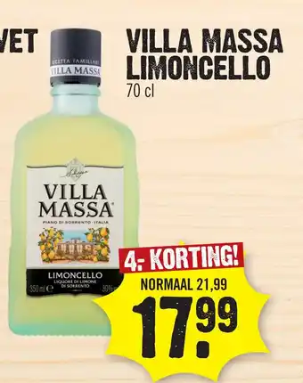 Super Dirck 3 Villa massa limoncello aanbieding