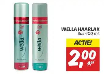 Dekamarkt Wella haarlak aanbieding
