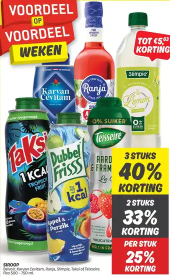 Dekamarkt Siroop aanbieding