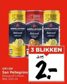 Vomar Voordeelmarkt San pellegrino aanbieding