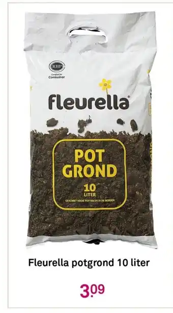 Karwei Fleurella potgrond 10 liter aanbieding