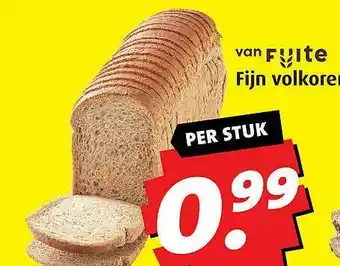 Boni Fijn Volkoren aanbieding