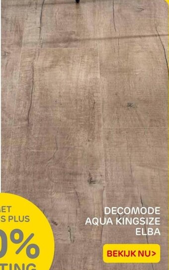 Praxis DECOMODE AQUA KINGSIZE aanbieding