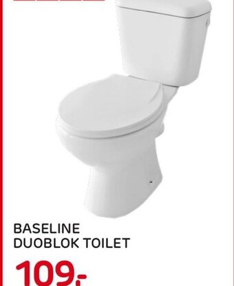 Praxis BASELINE DUOBLOK TOILET aanbieding