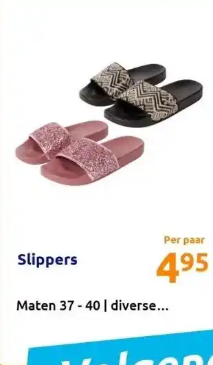 Action Slippers aanbieding