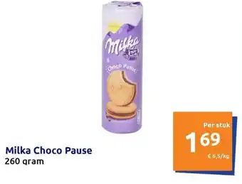 Action Milka choco pause aanbieding