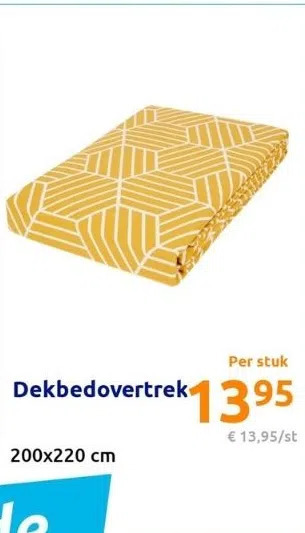 Action Dekbedovertrek aanbieding