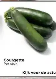 Vomar Voordeelmarkt Courgette per stuk aanbieding