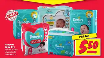 Nettorama Pampers baby-dry aanbieding