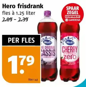 Poiesz Hero frisdrank aanbieding