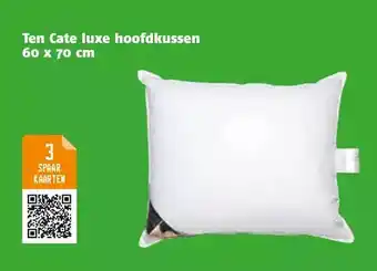 Poiesz Ten cate luxe hoofdkussen 60 x 70 cm aanbieding