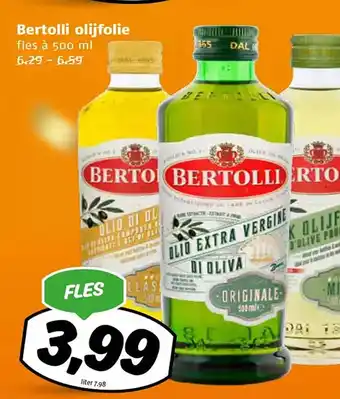 Poiesz Bertolli olijfolie aanbieding