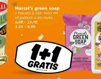 Poiesz Marcel's green soap aanbieding