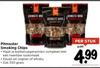 Vomar Voordeelmarkt Pitmaster smoking chips aanbieding