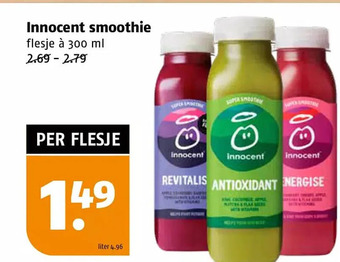 Poiesz Innocent smoothie aanbieding