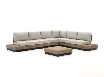 Kees Smit Bellagio pilago hoek loungeset 5-delig - laagste prijsgarantie! aanbieding
