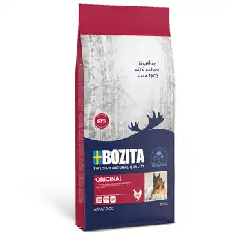 Zooplus 2x12kg naturals original bozita hondenvoer aanbieding