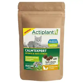 Zooplus Actiplant soft chew calm voor katten - 2 x 40 g aanbieding