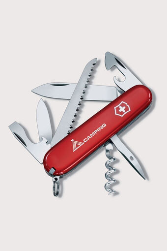 Bever Victorinox camper mes rood aanbieding