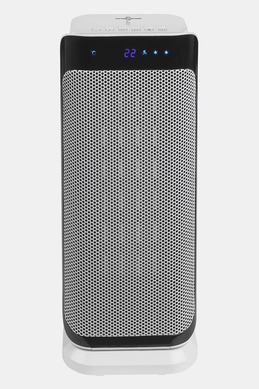 Bever Bo-camp heater keram. oscill. tower keramische kachel wit aanbieding