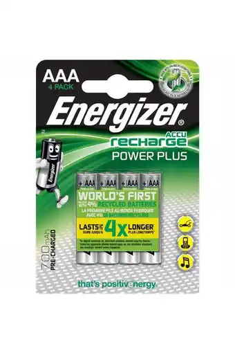 Bever Energizer aaa 700mah nmh03 oplaadbare batterij grijs aanbieding