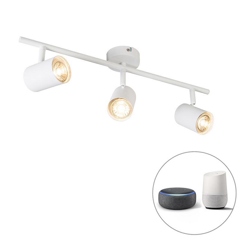 Lampenlicht.nl Smart spot wit kantelbaar incl. wifi gu10 - jeana 3 aanbieding