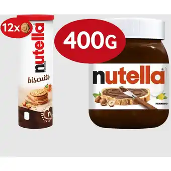 Albert Heijn Nutella hazelnootpasta koek pakket aanbieding