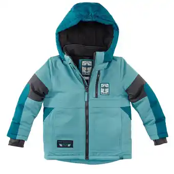 Kixx Online Z8 jongens winterjas muk blauw aanbieding