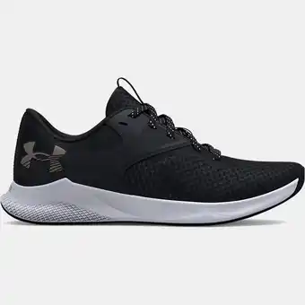 Under Armour Damestrainingsschoenen under armour charged aurora 2 zwart / zwart / metalen warm zilver 36.5 aanbieding