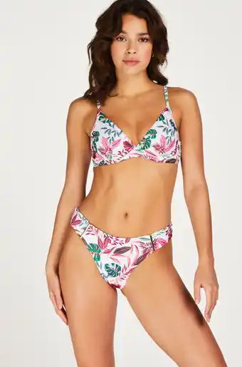 Hunkemoller Hunkemöller brazilian bikinibroekje cuba wit aanbieding