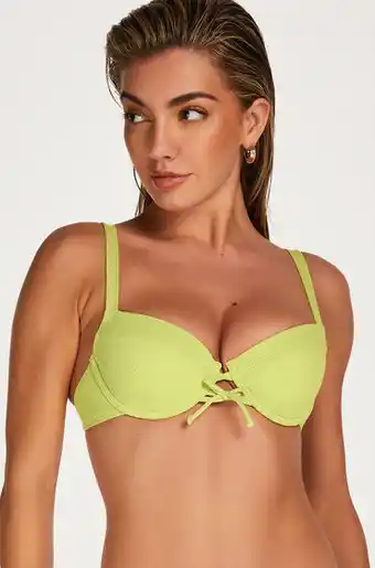 Hunkemoller Hunkemöller bikinitop fiji groen aanbieding