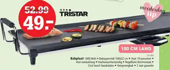 Marskramer Bakplaat 1800 Watt aanbieding