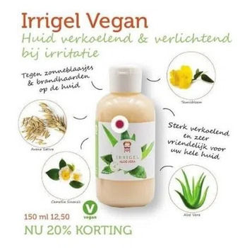 De Rode Pilaren Irrigel vegan aanbieding