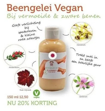 De Rode Pilaren Beengelei vegan aanbieding