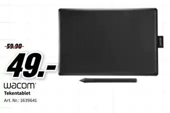 MediaMarkt Wacom Tekentablet aanbieding