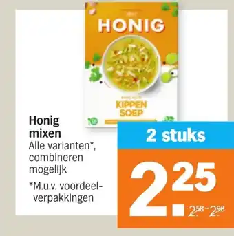 Albert Heijn Honig mixen aanbieding