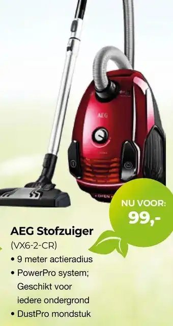 EP Beerepoot Aeg stofzuiger (vx6-2-cr) aanbieding