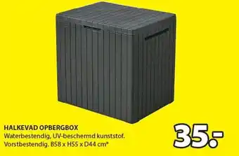 Jysk Halkevad opbergbox aanbieding