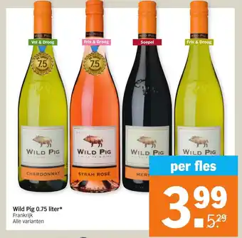 Albert Heijn Wild pig 0.75 liter aanbieding