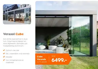 Verasol Cube Veranda aanbieding